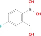 (4-Fluoro-2-(hydroxymethyl)phenyl)boronic acid