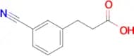 3-Cyanobenzenepropanoic acid