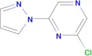 2-Chloro-6-(1H-pyrazol-1-yl)pyrazine