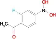 4-Acetyl-3-fluorophenylboronic acid