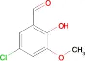 5-Chloro-2-hydroxy-3-methoxybenzaldehyde