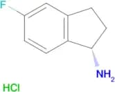 (S)-5-Fluoro-2,3-dihydro-1H-inden-1-aminehydrochloride