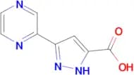 5-(Pyrazin-2-yl)-1H-pyrazole-3-carboxylic acid