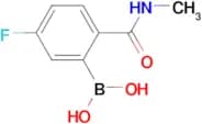 (5-Fluoro-2-(methylcarbamoyl)phenyl)boronic acid