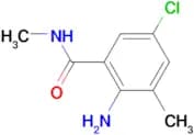 2-Amino-5-chloro-N,3-dimethylbenzamide