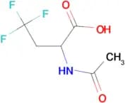 2-Acetamido-4,4,4-trifluorobutanoic acid