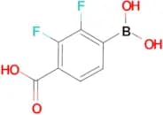 4-Borono-2,3-difluorobenzoic acid