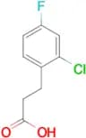 3-(2-Chloro-4-fluorophenyl)propionic acid