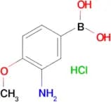 (3-Amino-4-methoxyphenyl)boronic acidhydrochloride