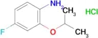 4-Fluoro-2-isopropoxyaniline hydrochloride