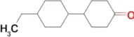 4-(4-Ethylcyclohexyl)cyclohexanone