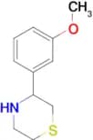 3-(3-Methoxyphenyl)thiomorpholine