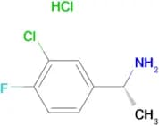 (R)-1-(3-Chloro-4-fluorophenyl)ethanamine hydrochloride