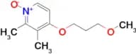 4-(3-Methoxypropoxy)-2,3-dimethylpyridine 1-oxide