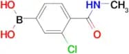 (3-Chloro-4-(methylcarbamoyl)phenyl)boronic acid