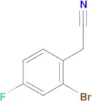 2-(2-Bromo-4-fluorophenyl)acetonitrile