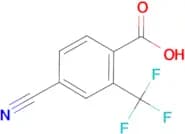 4-Cyano-2-(trifluoromethyl)benzoic acid