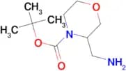 tert-Butyl 3-(aminomethyl)morpholine-4-carboxylate