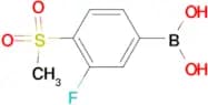 (3-Fluoro-4-(methylsulfonyl)phenyl)boronic acid