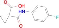 1-((4-Fluorophenyl)carbamoyl)cyclopropanecarboxylic acid