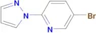 5-Bromo-2-(1H-pyrazol-1-yl)pyridine