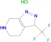 3-(Trifluoromethyl)-4,5,6,7-tetrahydro-3H-pyrazolo[3,4-c]pyridine hydrochloride