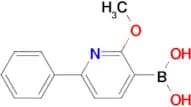 (2-Methoxy-6-phenylpyridin-3-yl)boronic acid