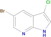 5-Bromo-3-chloro-1H-pyrrolo[2,3-b]pyridine