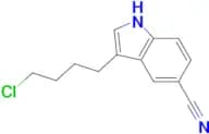 3-(4-Chlorobutyl)-1H-indole-5-carbonitrile