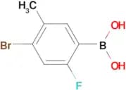 (4-Bromo-2-fluoro-5-methylphenyl)boronic acid