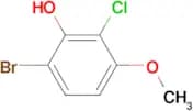 6-Bromo-2-chloro-3-methoxyphenol