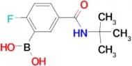 (5-(tert-Butylcarbamoyl)-2-fluorophenyl)boronic acid