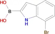 (7-Bromo-1H-indol-2-yl)boronic acid
