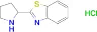 2-(Pyrrolidin-2-yl)benzo[d]thiazole hydrochloride