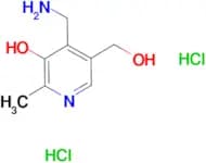 4-(Aminomethyl)-5-(hydroxymethyl)-2-methylpyridin-3-ol dihydrochloride