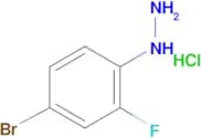 (4-Bromo-2-fluorophenyl)hydrazine hydrochloride
