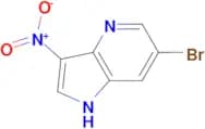 6-Bromo-3-nitro-1H-pyrrolo[3,2-b]pyridine