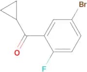 (5-Bromo-2-fluorophenyl)(cyclopropyl)methanone