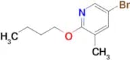 5-Bromo-2-butoxy-3-methylpyridine