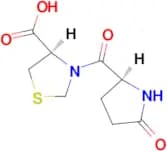 (R)-3-((S)-5-Oxopyrrolidine-2-carbonyl)thiazolidine-4-carboxylic acid