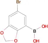 (6-Bromobenzo[d][1,3]dioxol-4-yl)boronic acid