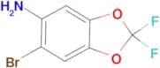 6-Bromo-2,2-difluorobenzo[d][1,3]dioxol-5-amine