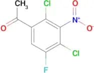 1-(2,4-Dichloro-5-fluoro-3-nitrophenyl)ethanone