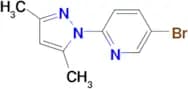 5-bromo-2-(3,5-dimethyl-1H-pyrazol-1-yl)pyridine