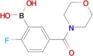 (2-Fluoro-5-(morpholine-4-carbonyl)phenyl)boronic acid