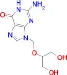 2-Amino-9-(((1,3-dihydroxypropan-2-yl)oxy)methyl)-1H-purin-6(9H)-one