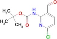 tert-Butyl 6-chloro-3-formylpyridin-2-ylcarbamate