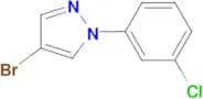 4-Bromo-1-(3-chlorophenyl)-1H-pyrazole