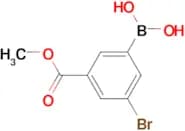 (3-Bromo-5-(methoxycarbonyl)phenyl)boronic acid