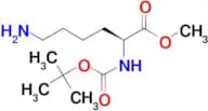 (S)-Methyl 6-amino-2-((tert-butoxycarbonyl)amino)hexanoate